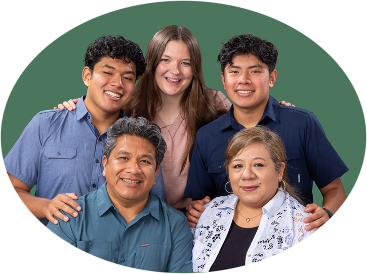 Josias, Candy, David, Samuel & Melanie in Xela