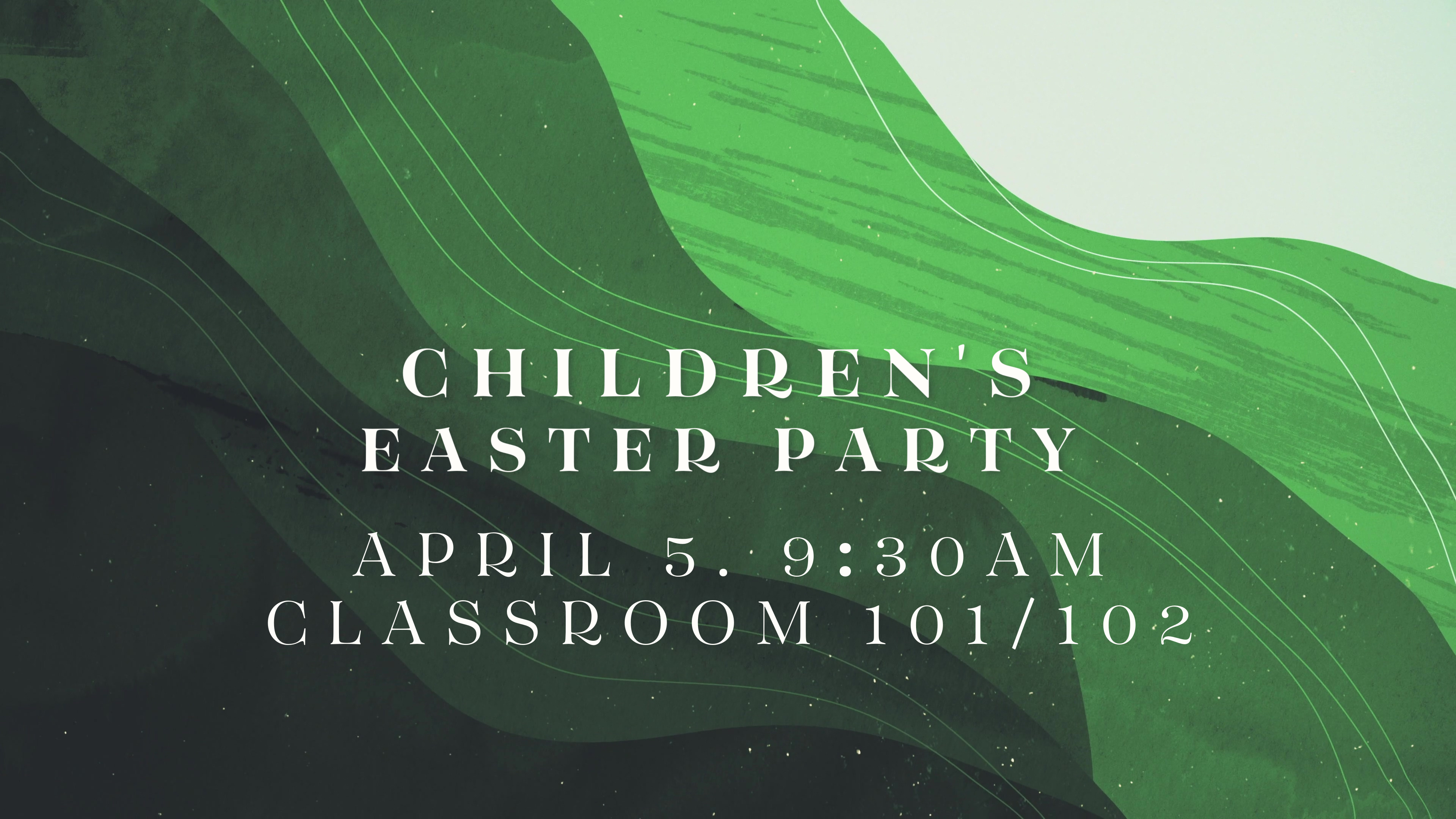 Children's Easter Party