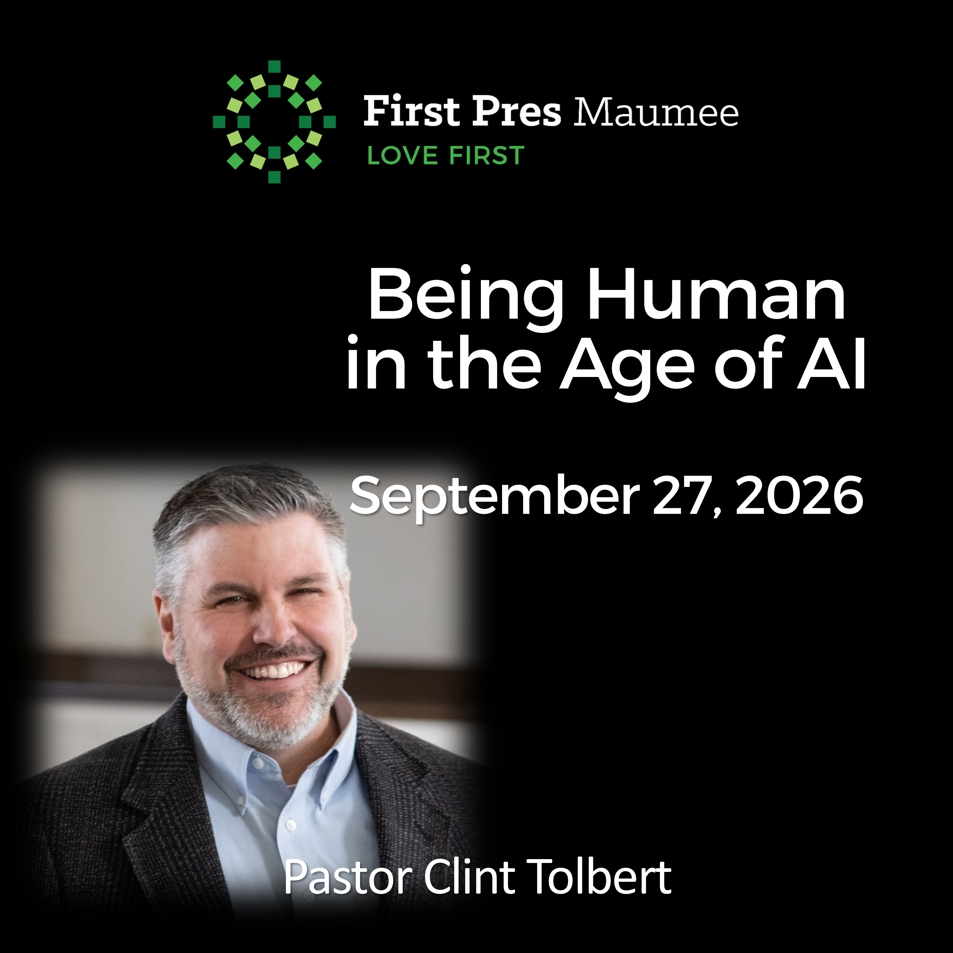 Being Human in the Age of AI – 9/27/2026