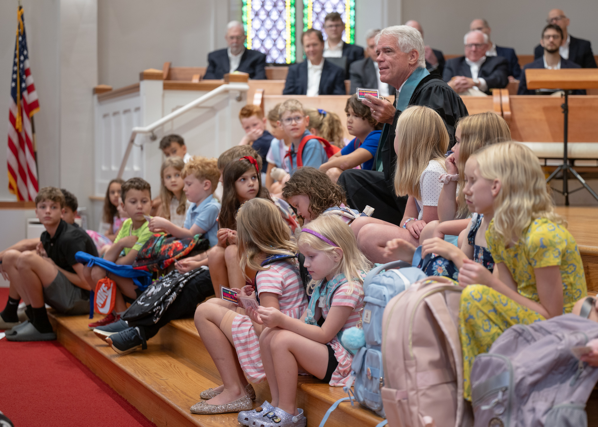 Blessing of the Backpacks