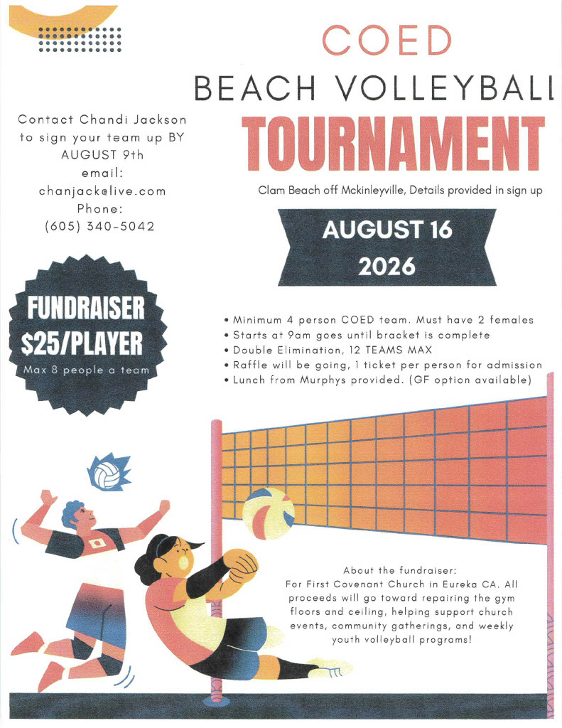 COED Beach Volleyball Tournament Fundraiser
