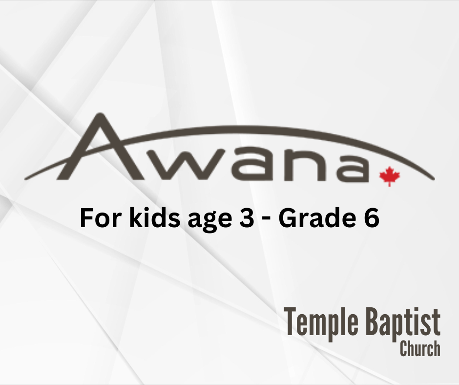 AWANA Ages 3 to Grade 6