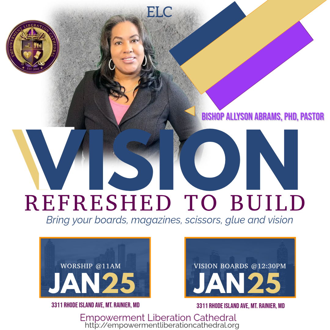 Vision Sunday - JAN 25TH