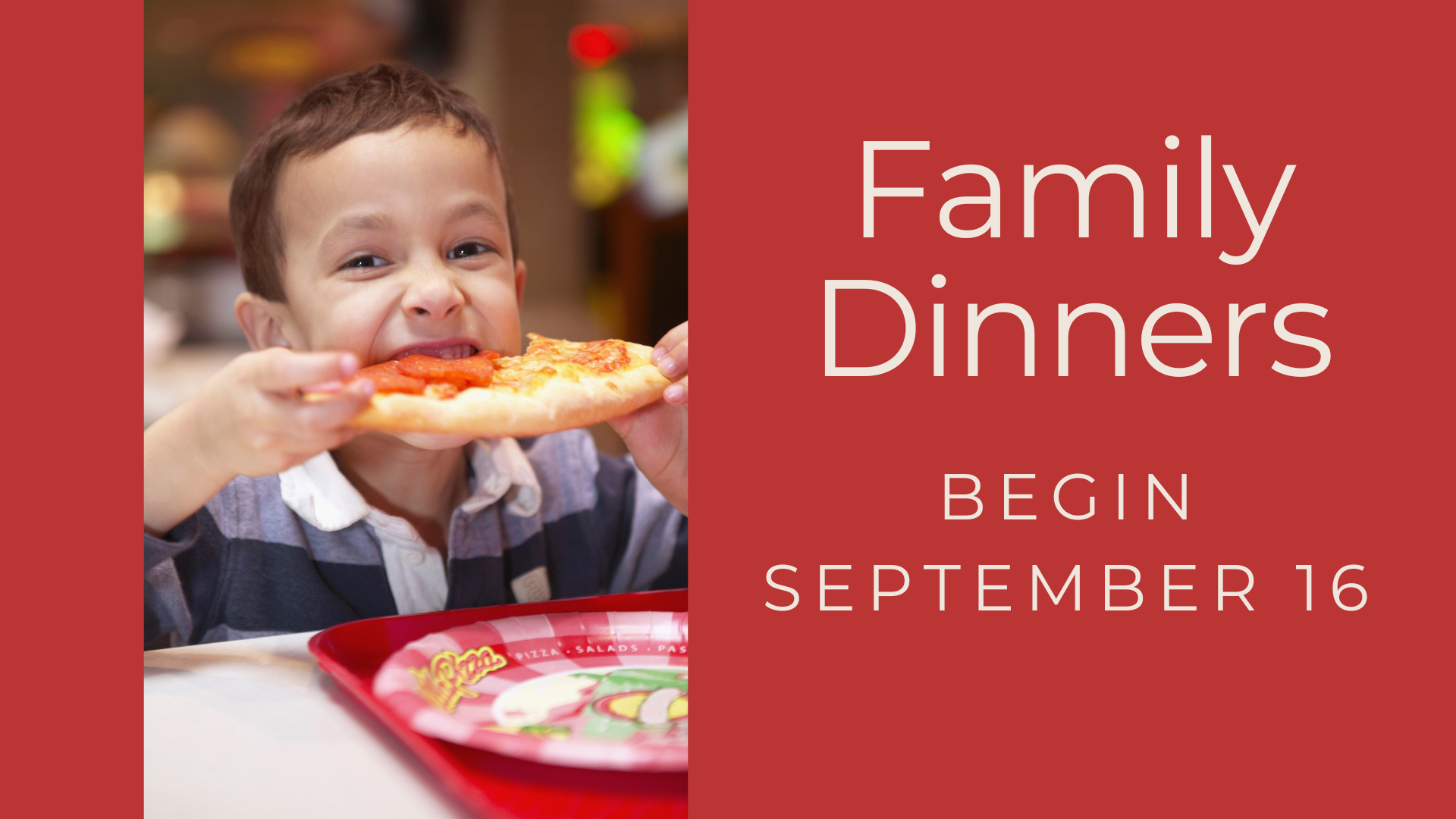 Family Dinners Are Back!