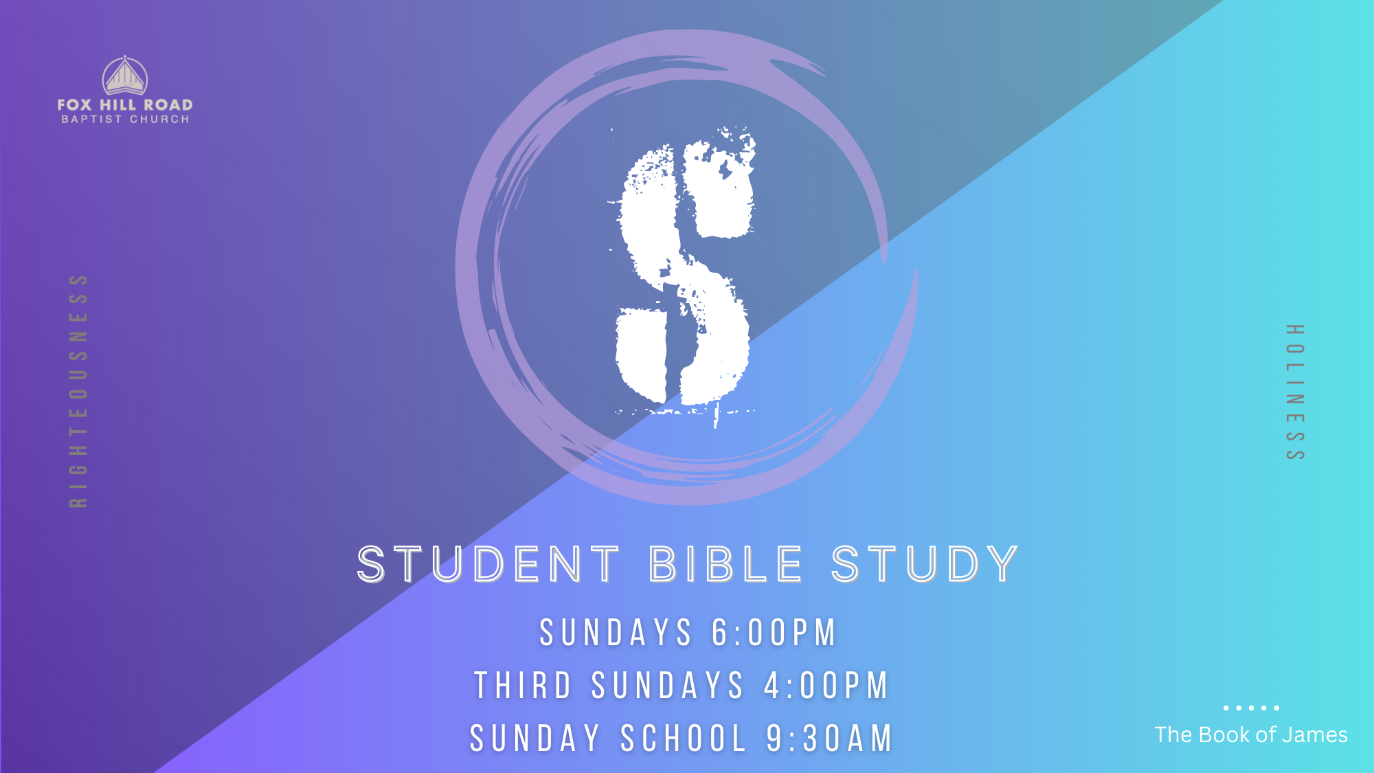 Student Ministry Fox Hill Road Baptist Church