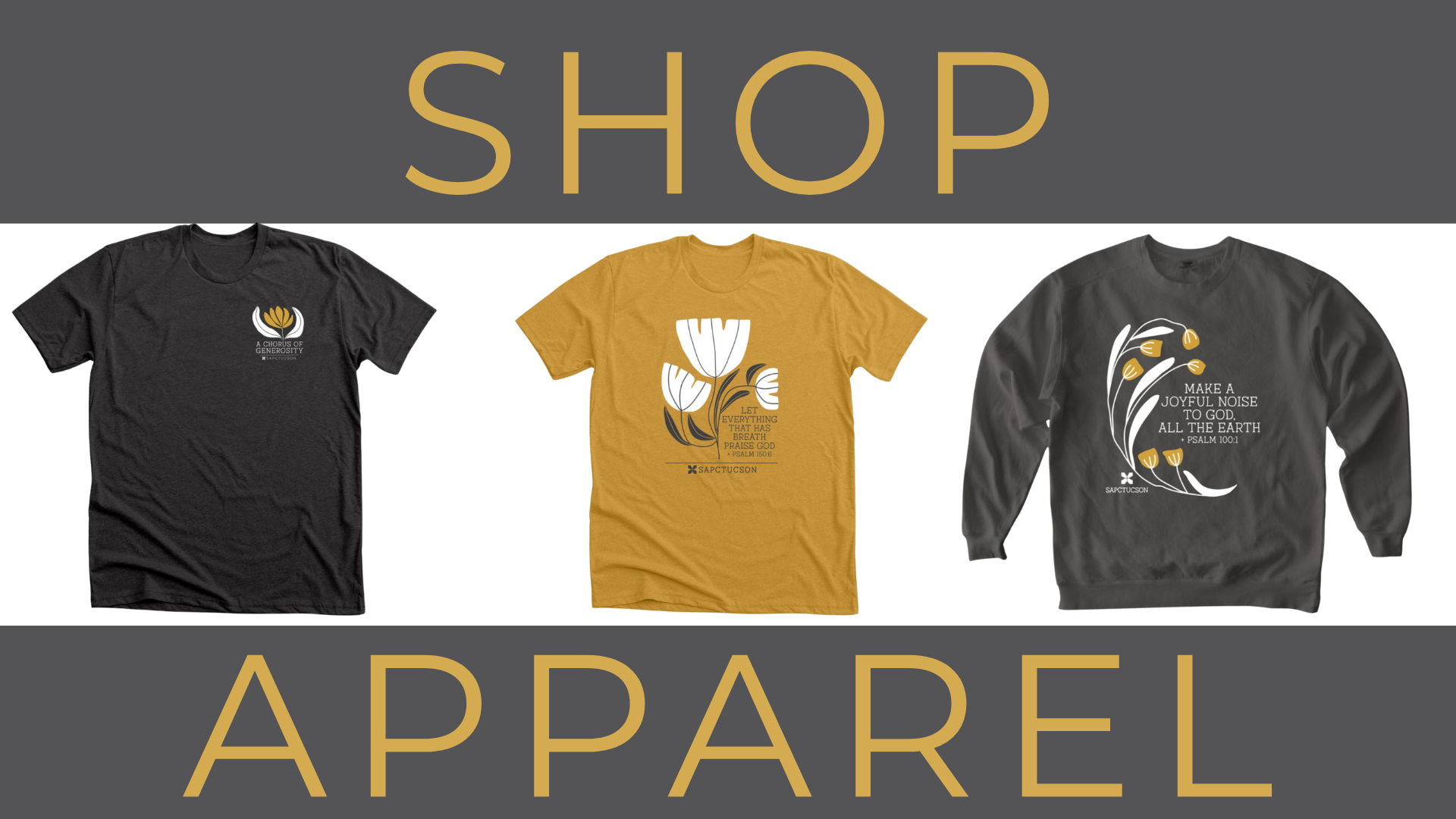 A Chorus of Generosity Apparel