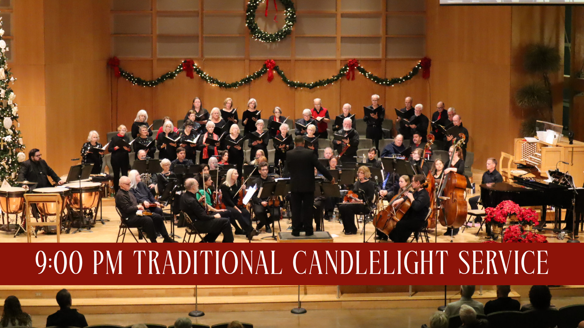 9:00 pm Traditional Candlelight Service