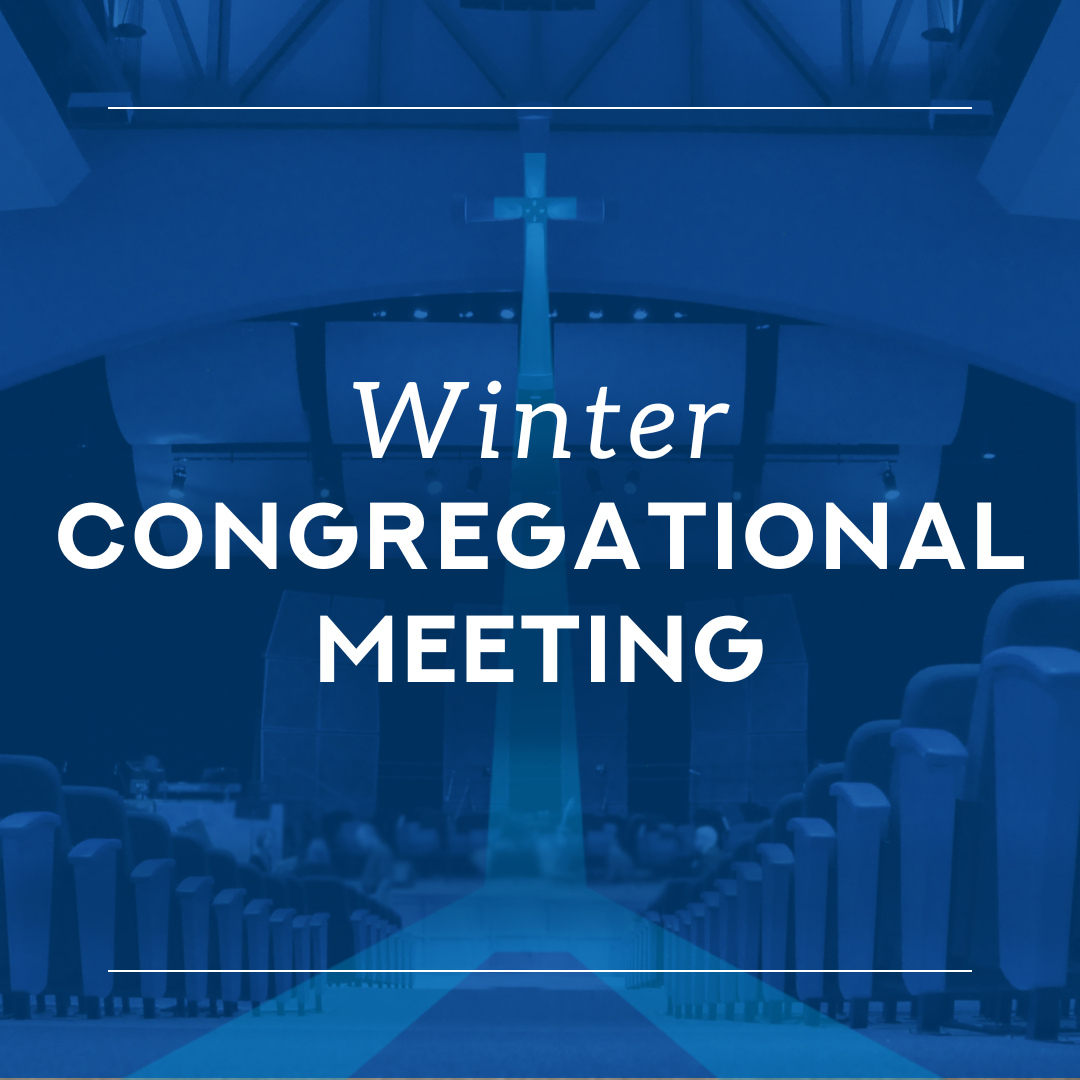 Winter Congregational Meeting & Lunch