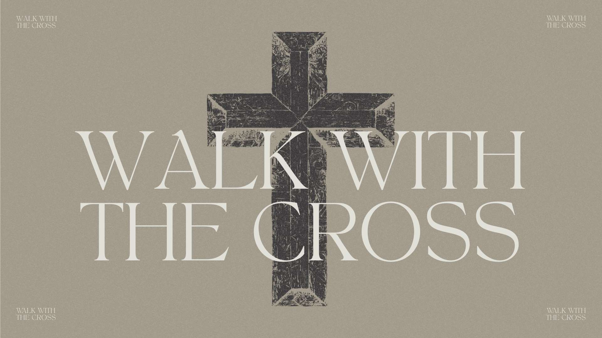 Walk With the Cross | April 3 at 8am