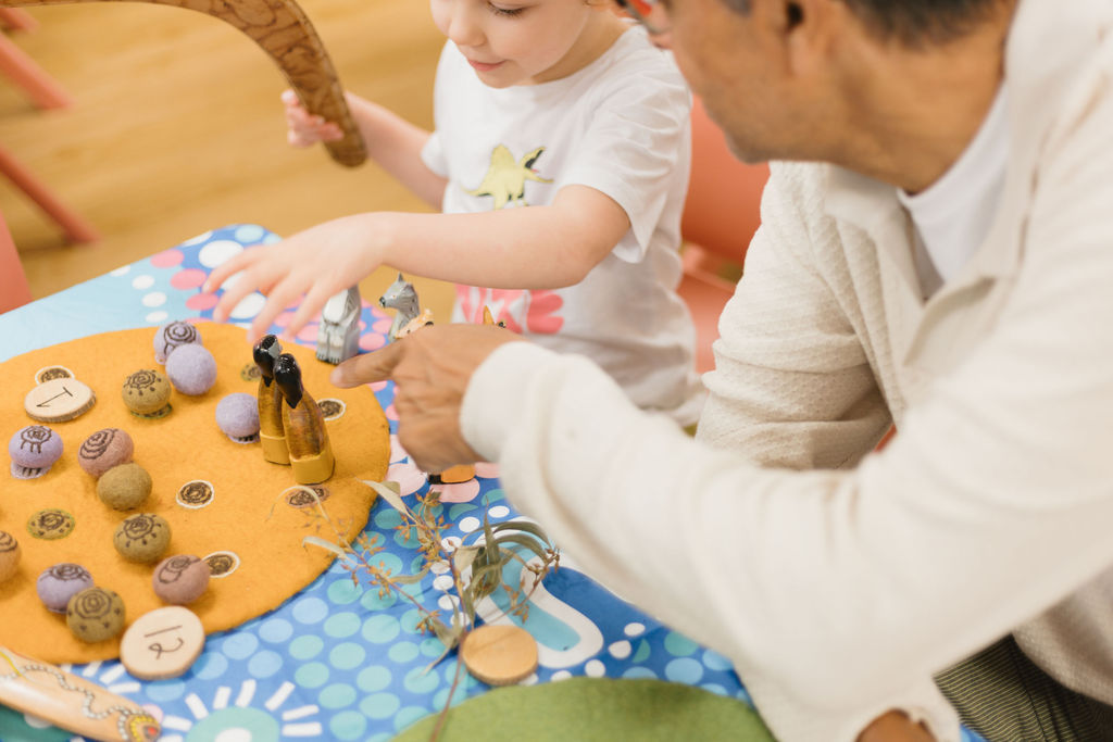 The benefits for our seniors when connecting with our little people~