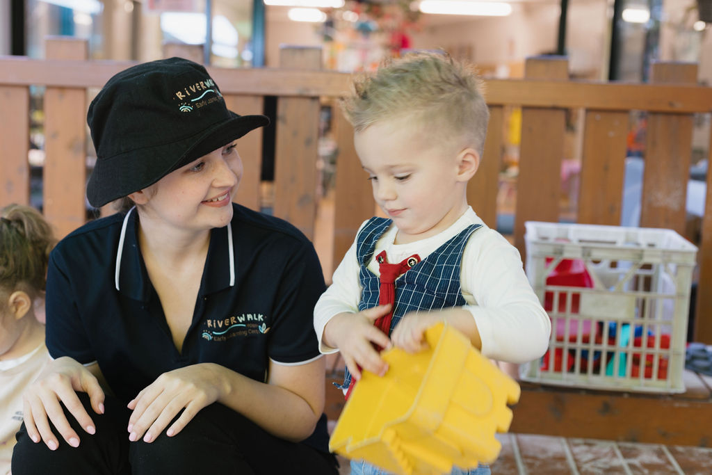 In our 2–3 year-old group, relationships are at the heart of everything we do.