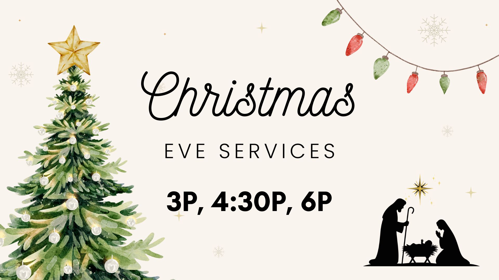 🎄 Celebrate Christmas Eve Together!