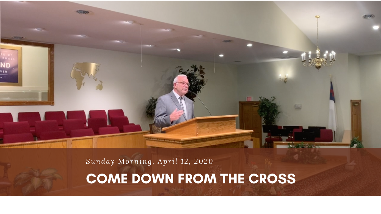 Come Down From The Cross episode artwork