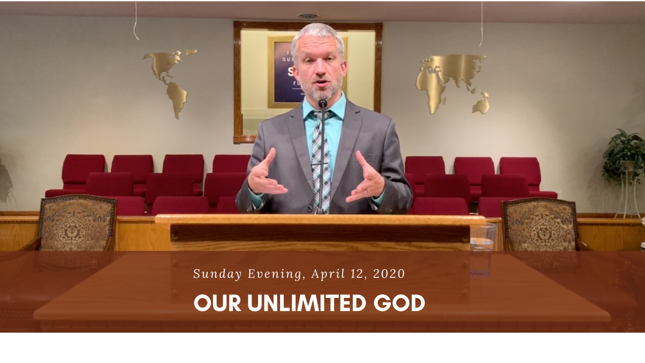 Our Unlimited God episode artwork