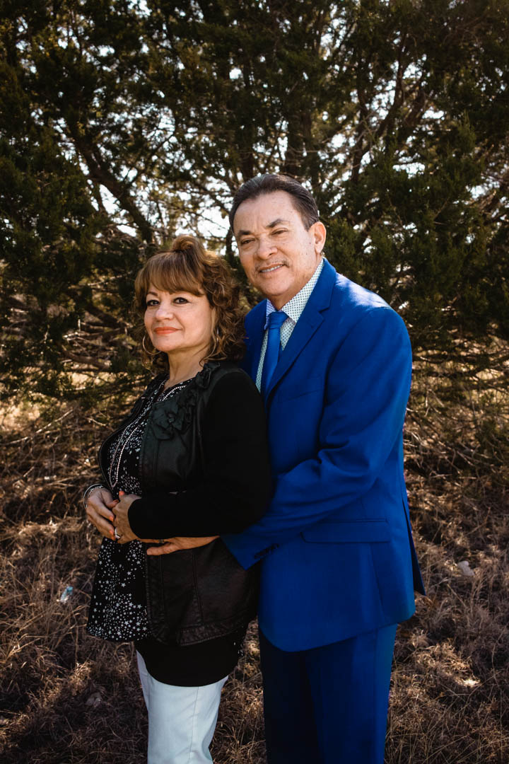 Founding Pastors Wilfredo and Carmen Feliciano standing together outdoors