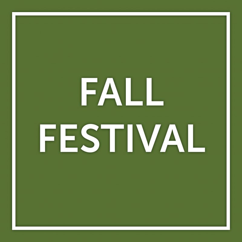 Fall Festival | Oct. 30