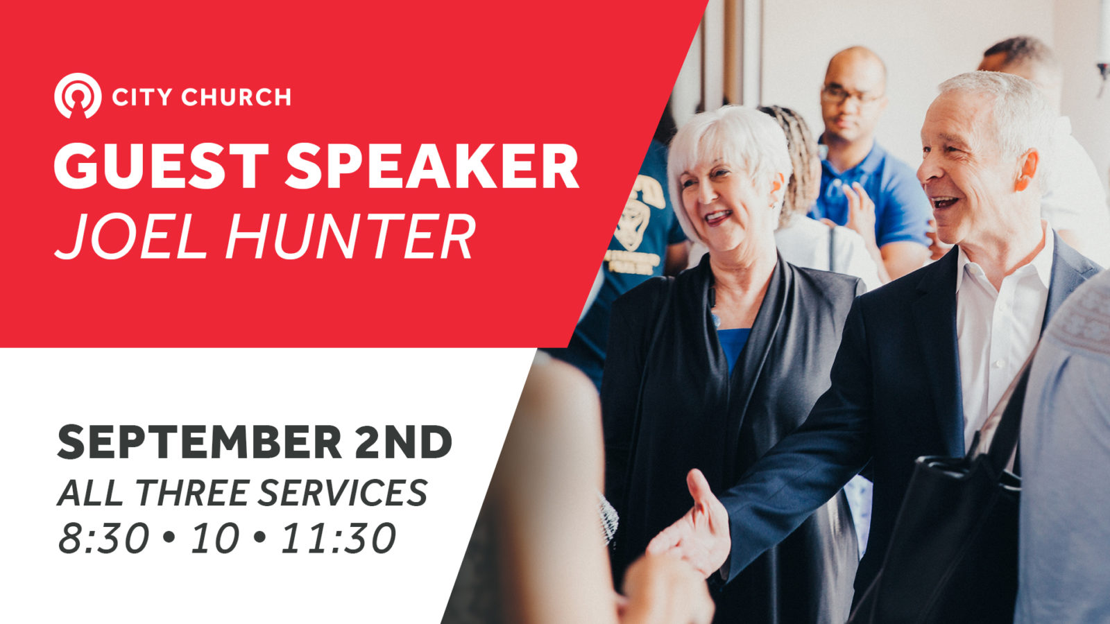 Guest Speaker Dr. Joel Hunter City Church FL Church