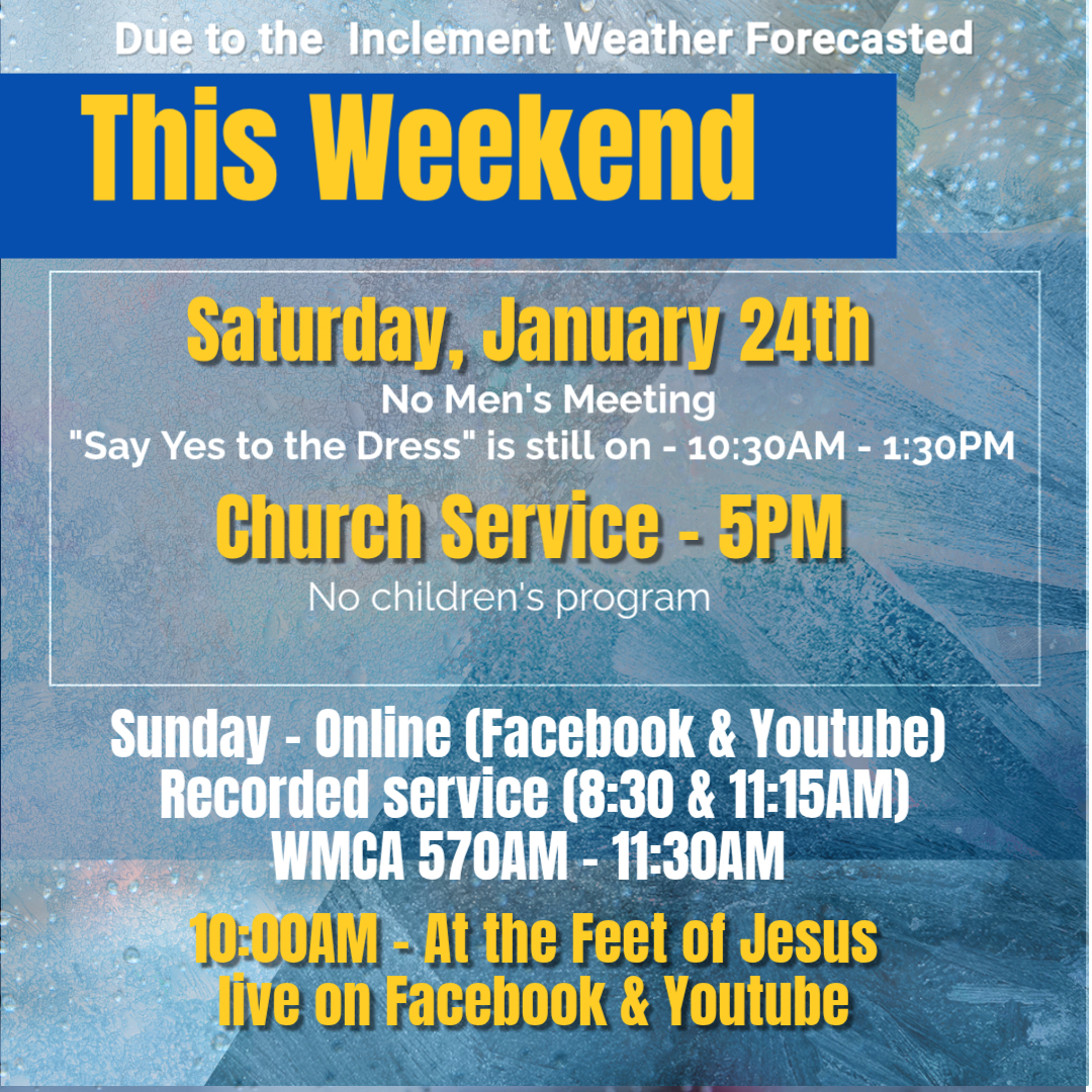 Special Announcement