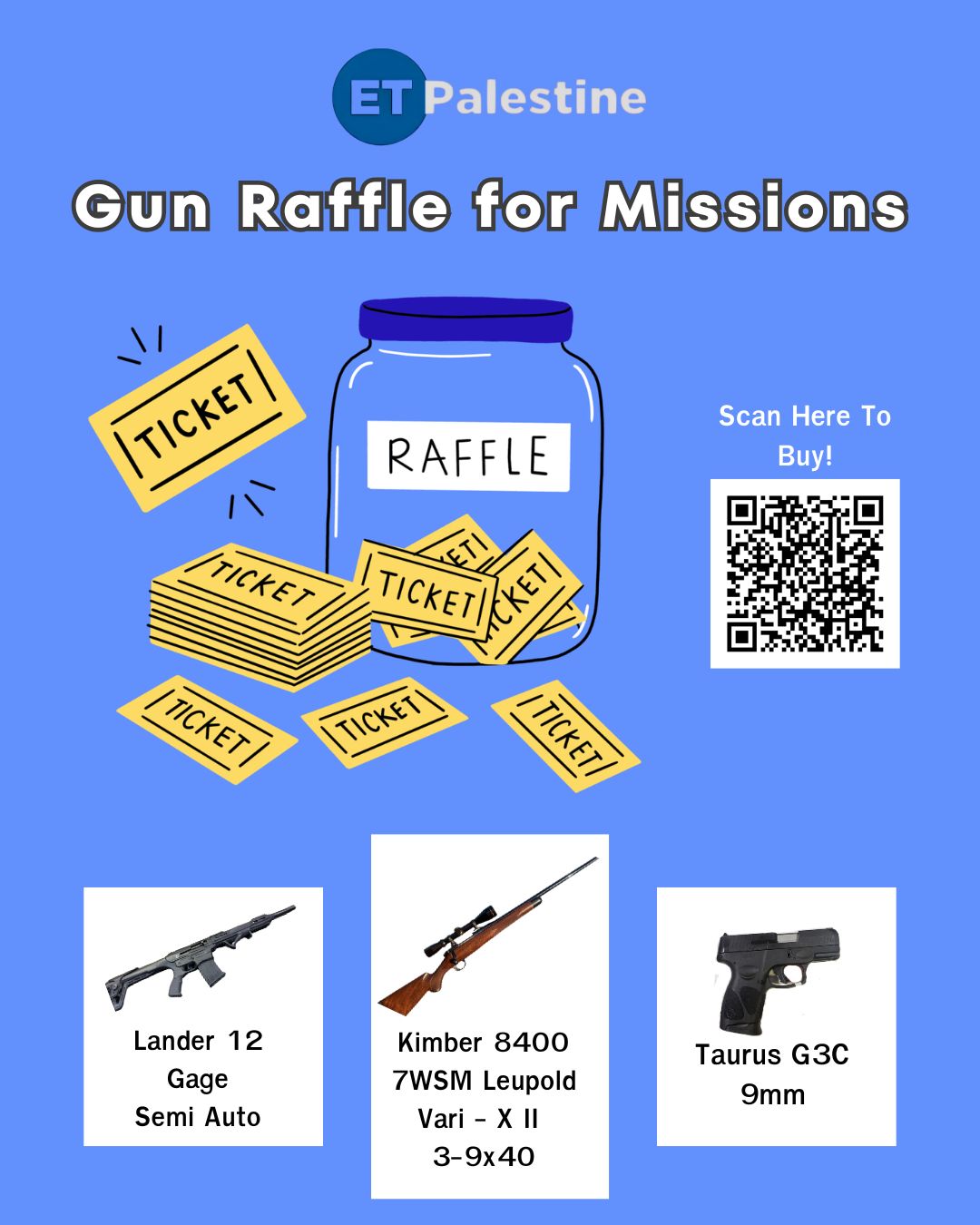 Missions 2026 Gun Raffle