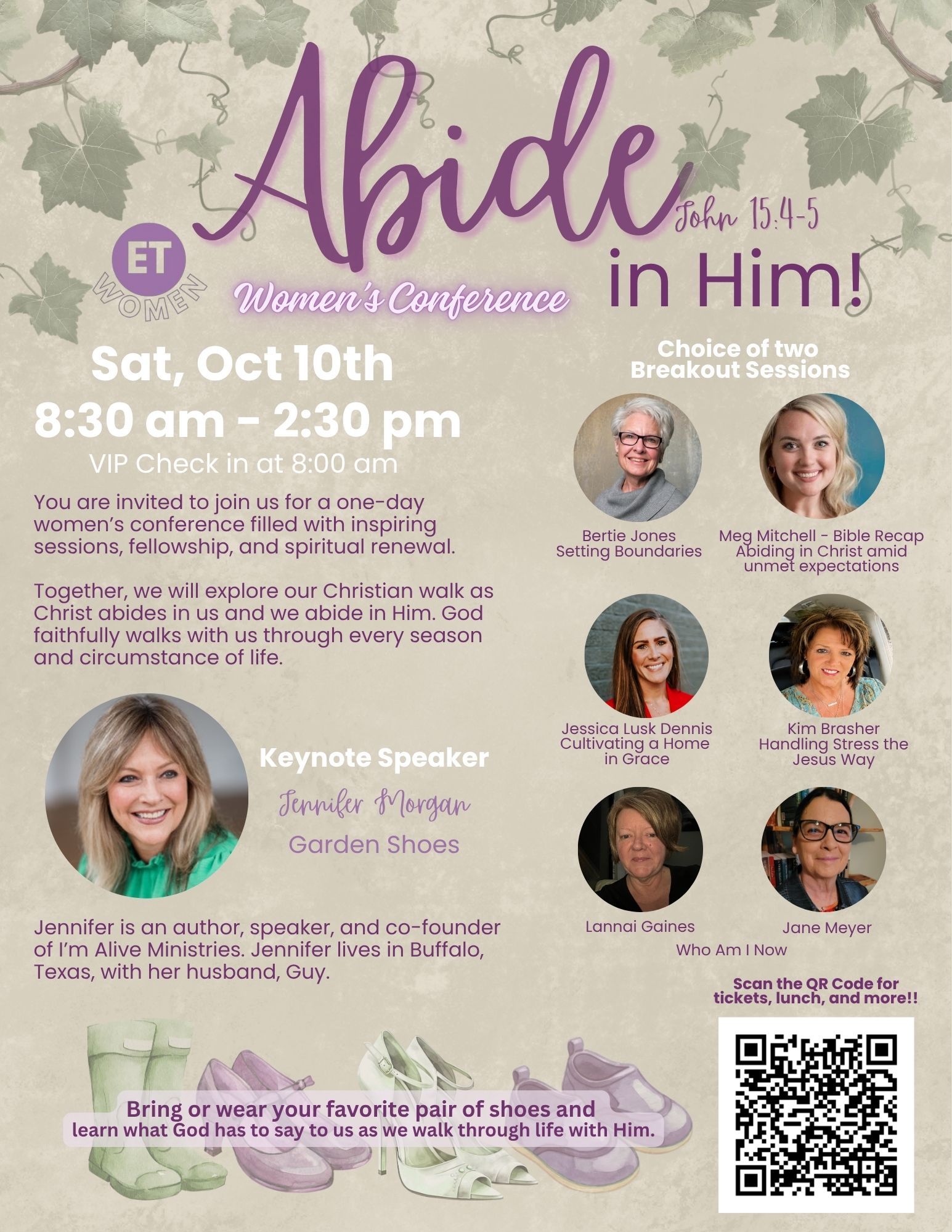 ET Women's - Abide Conference