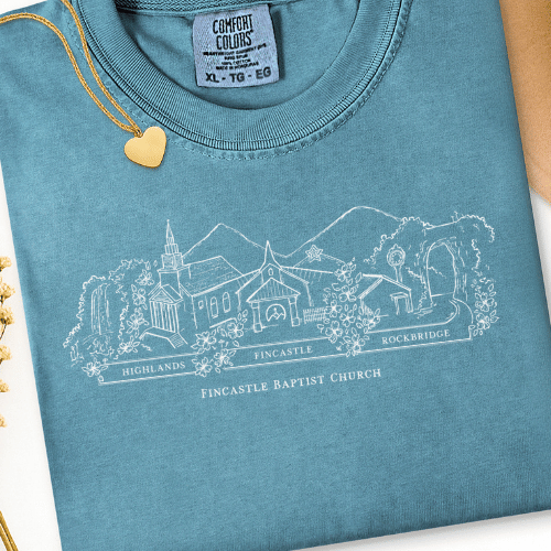 Comfort Color 3 Campus Logo Tee/Long Sleeve $25