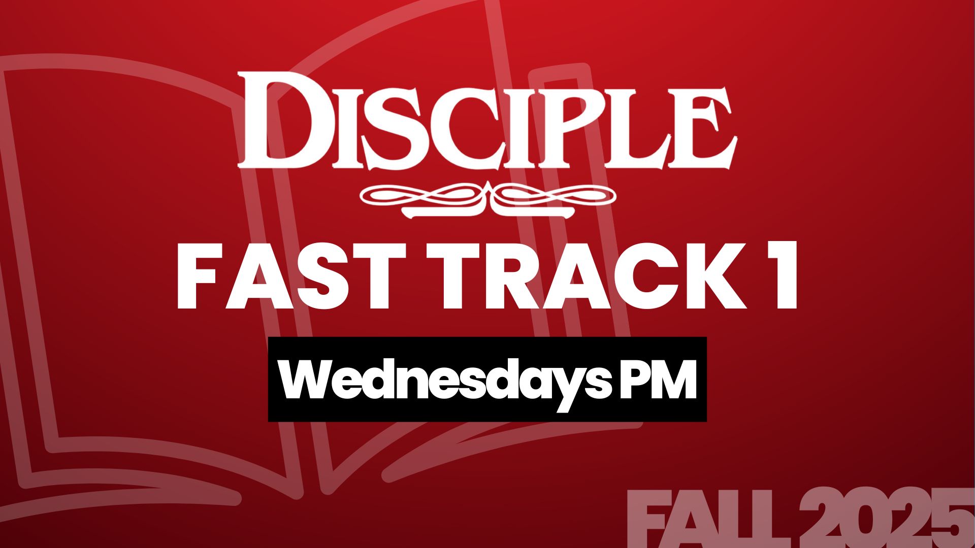 Disciple 1 Fast Track