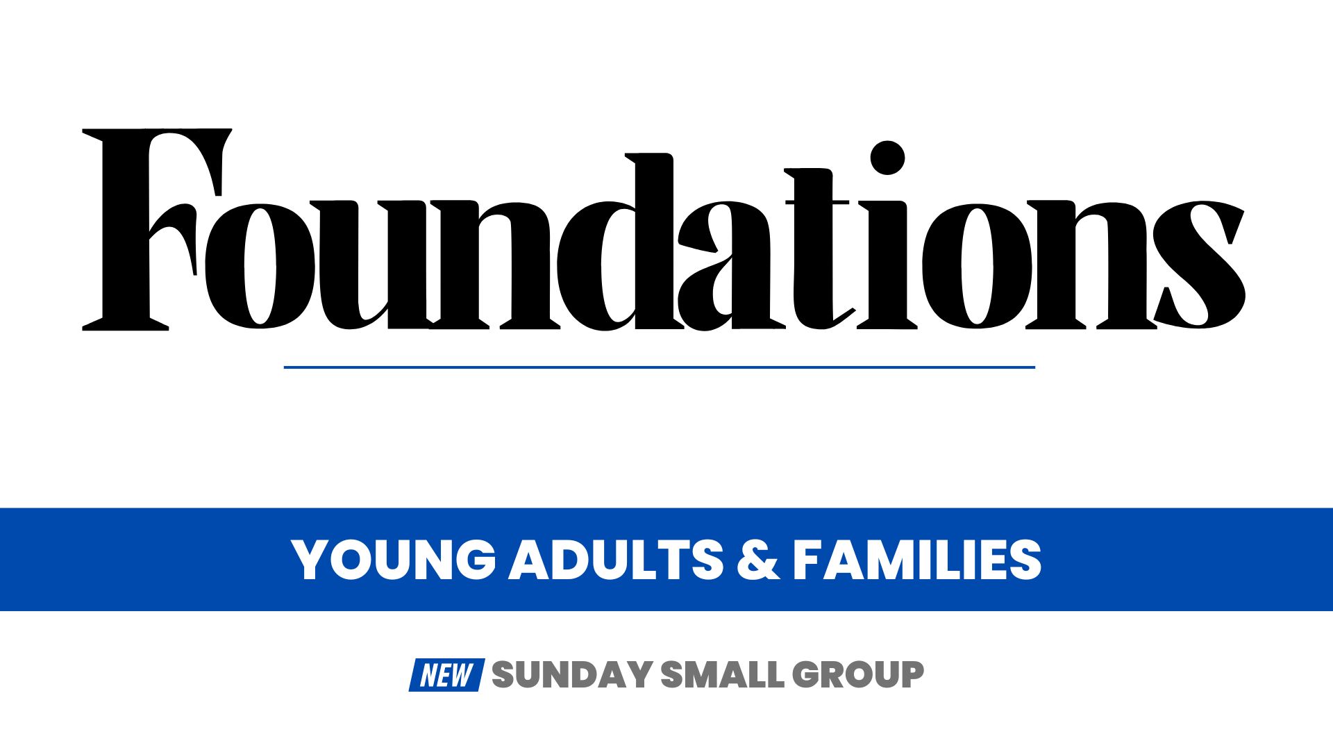 Foundations