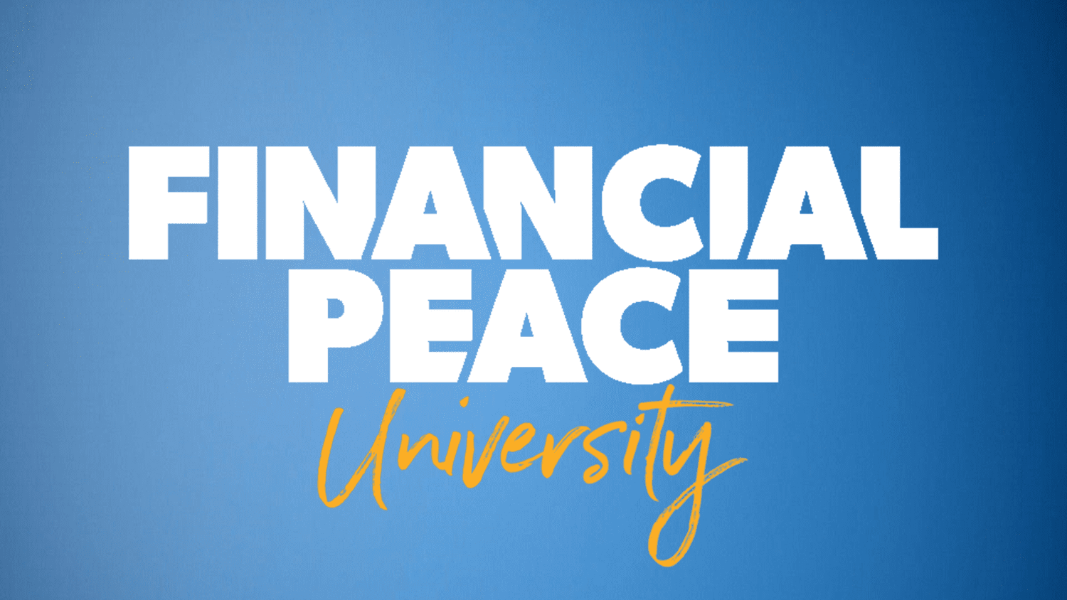 Financial Peace University