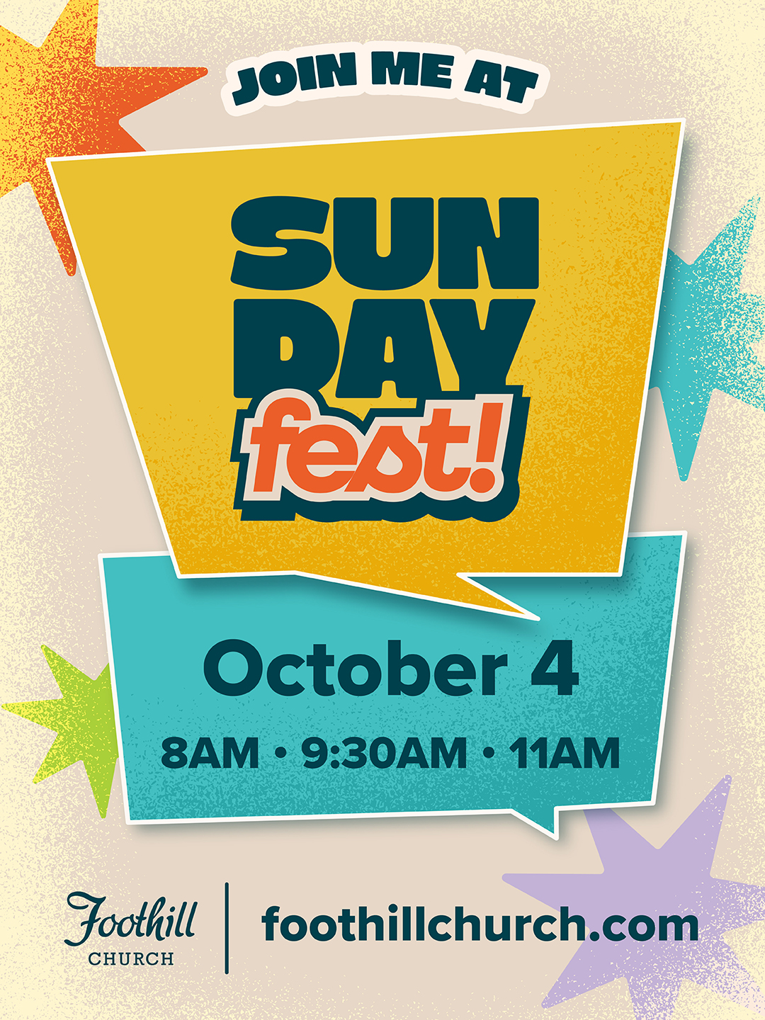 Sharable SundayFest! Graphic