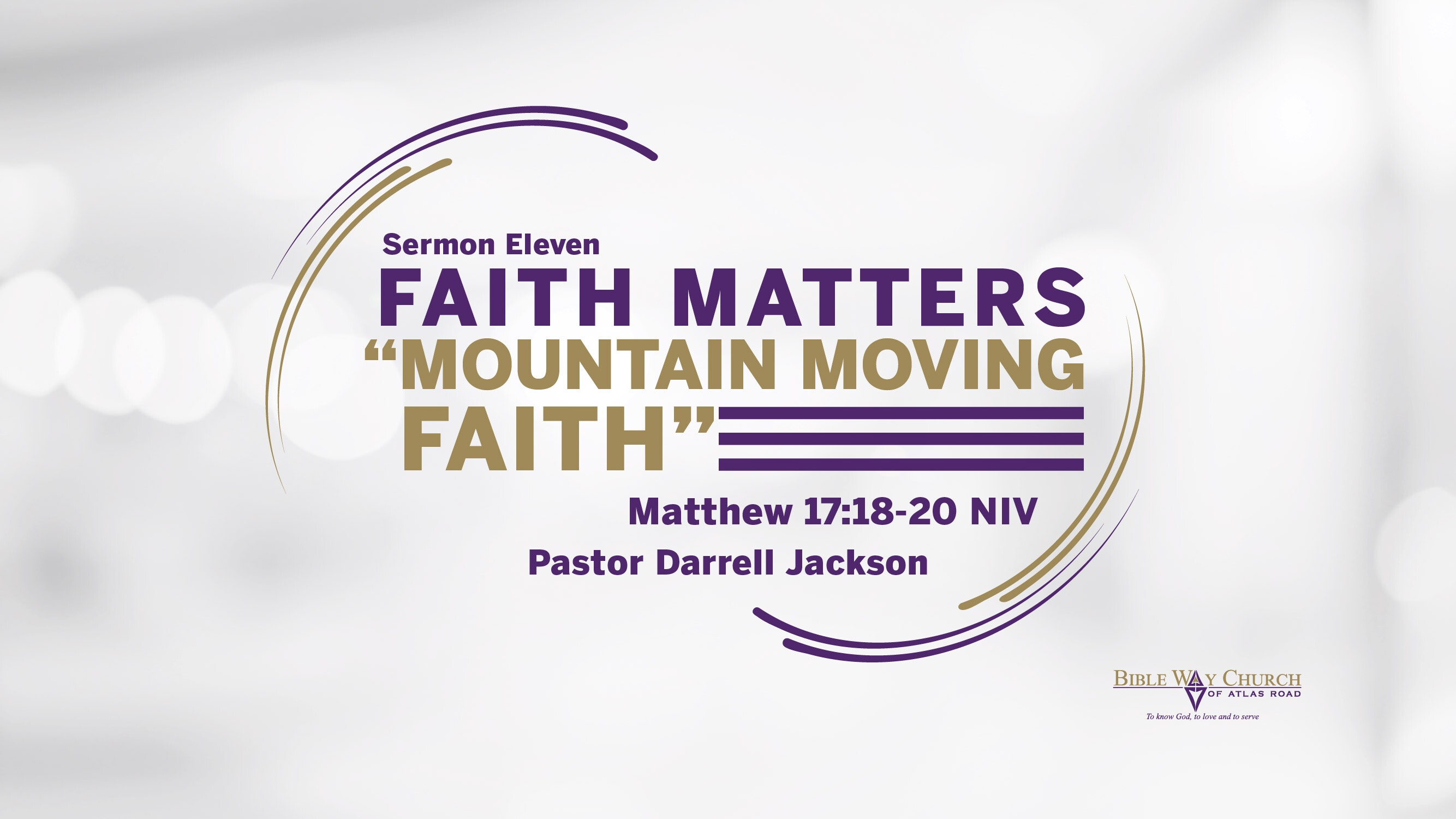 Mountain Moving Faith (Audio) Bible Way Church of Atlas Road