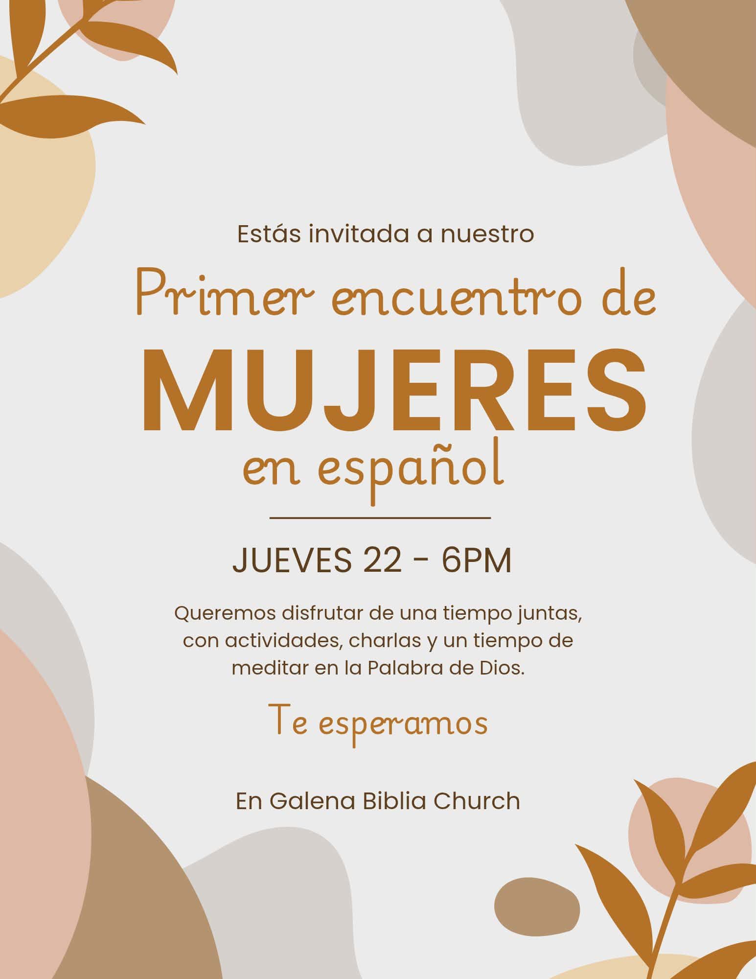 ¡Atención Mujeres!