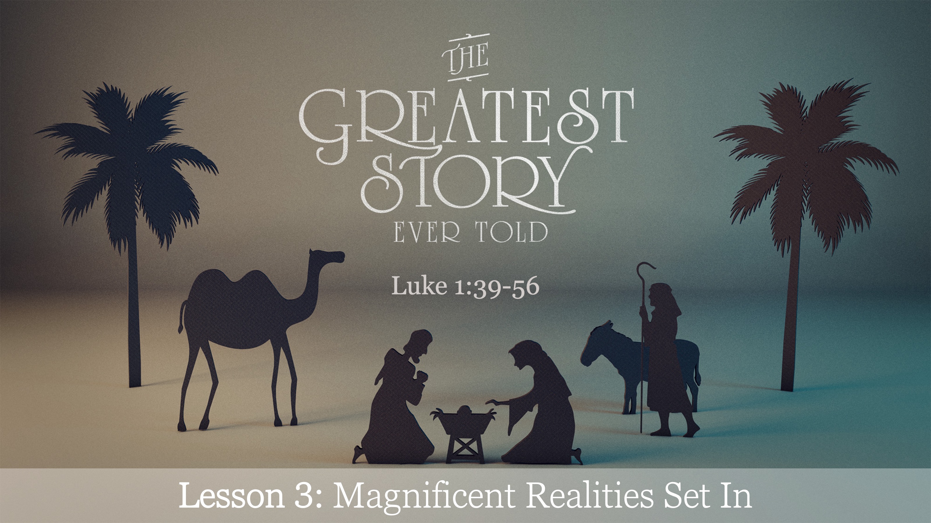 The Greatest Story Ever Told Magnificent Realities Set In