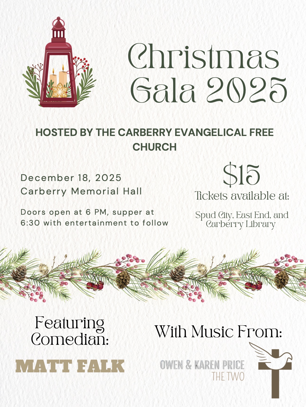 You're invited! Christmas Gala 2025