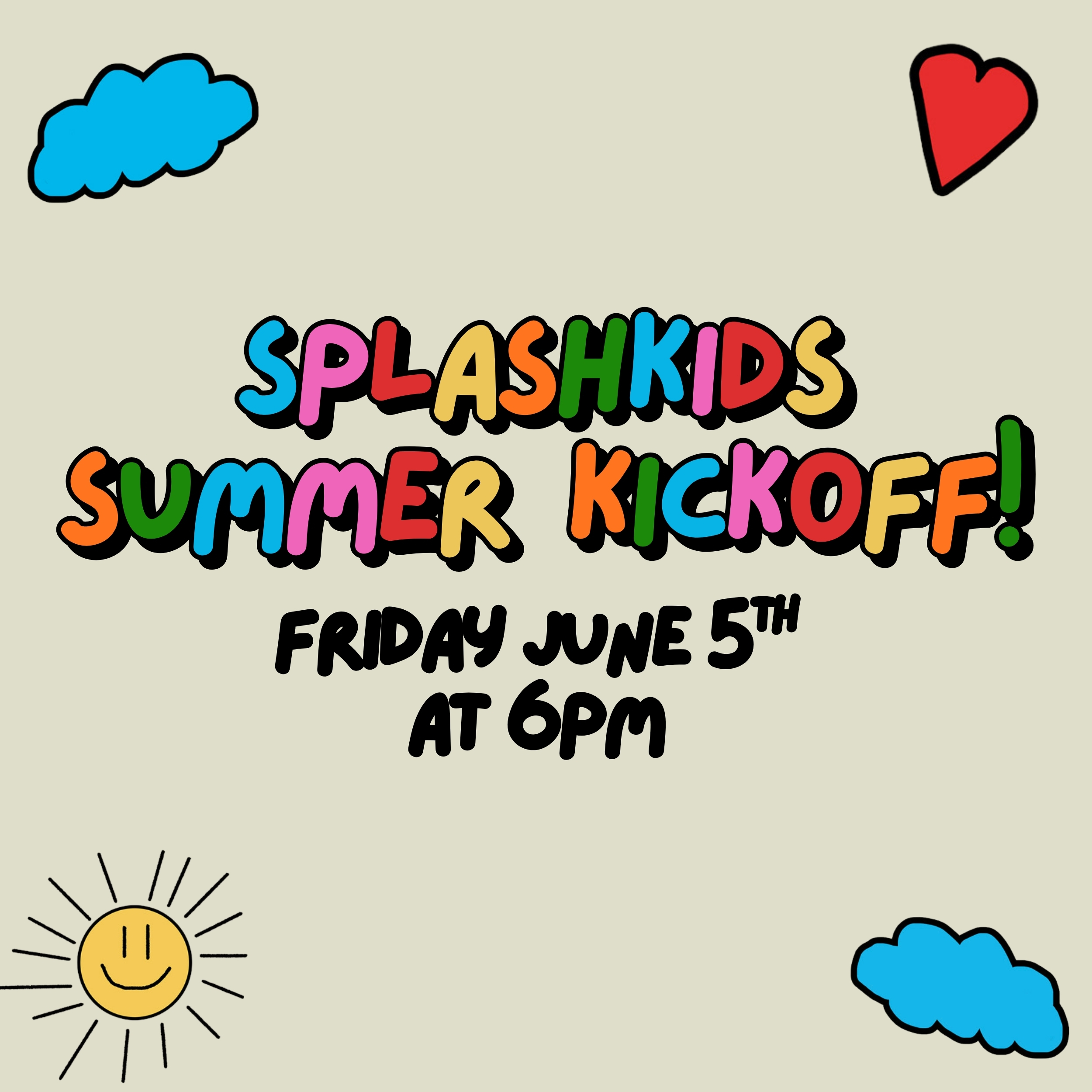 SplashKids Summer Kickoff!