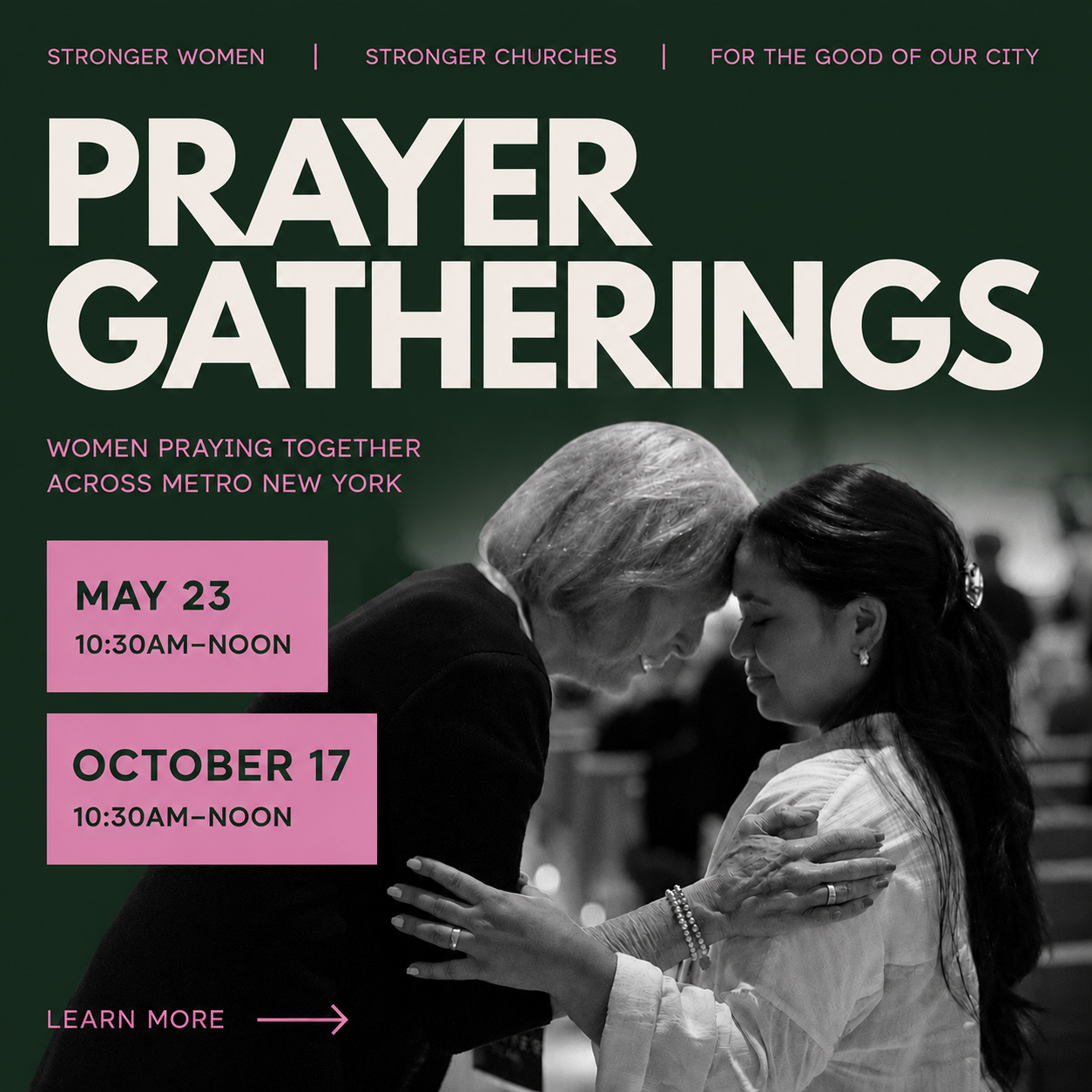 Prayer Gatherings for Metro Women