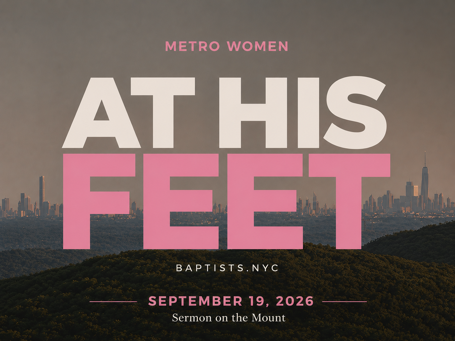 Metro Women - At His Feet - September 19, 2026