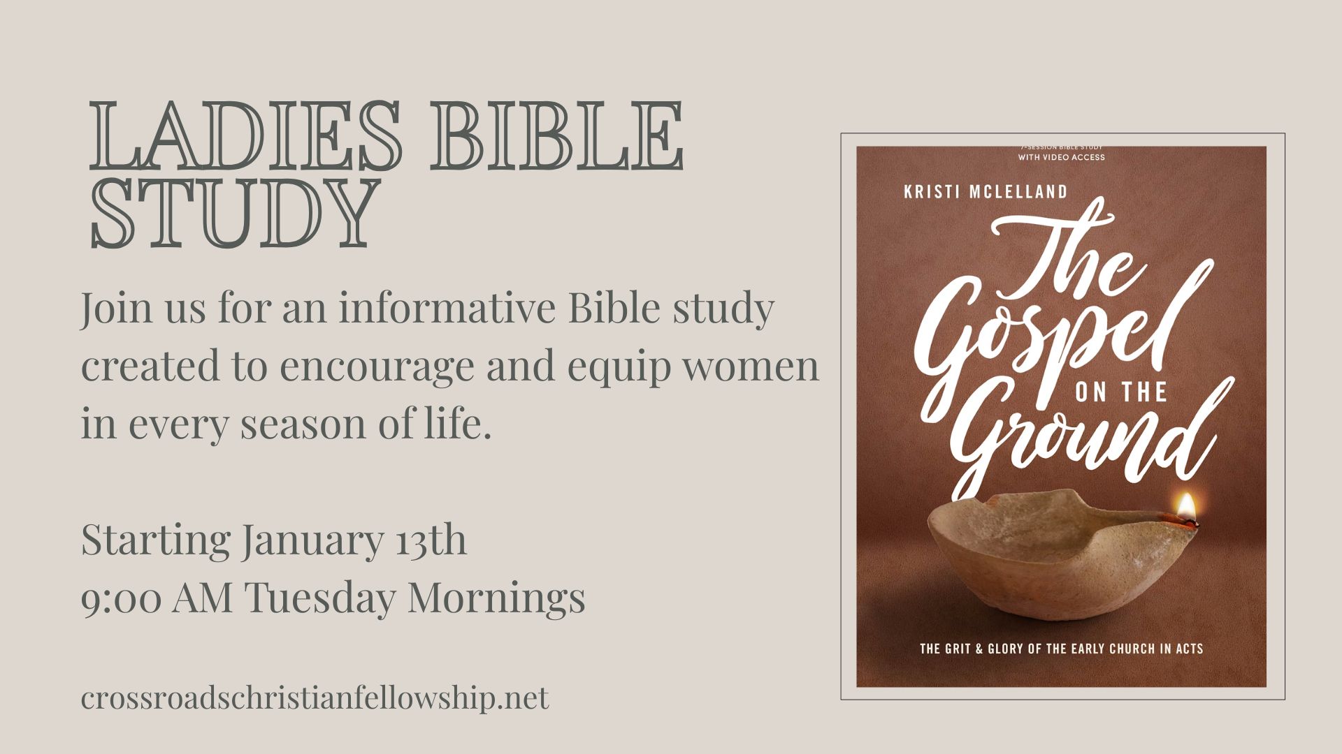 Ladies' Morning Bible Study