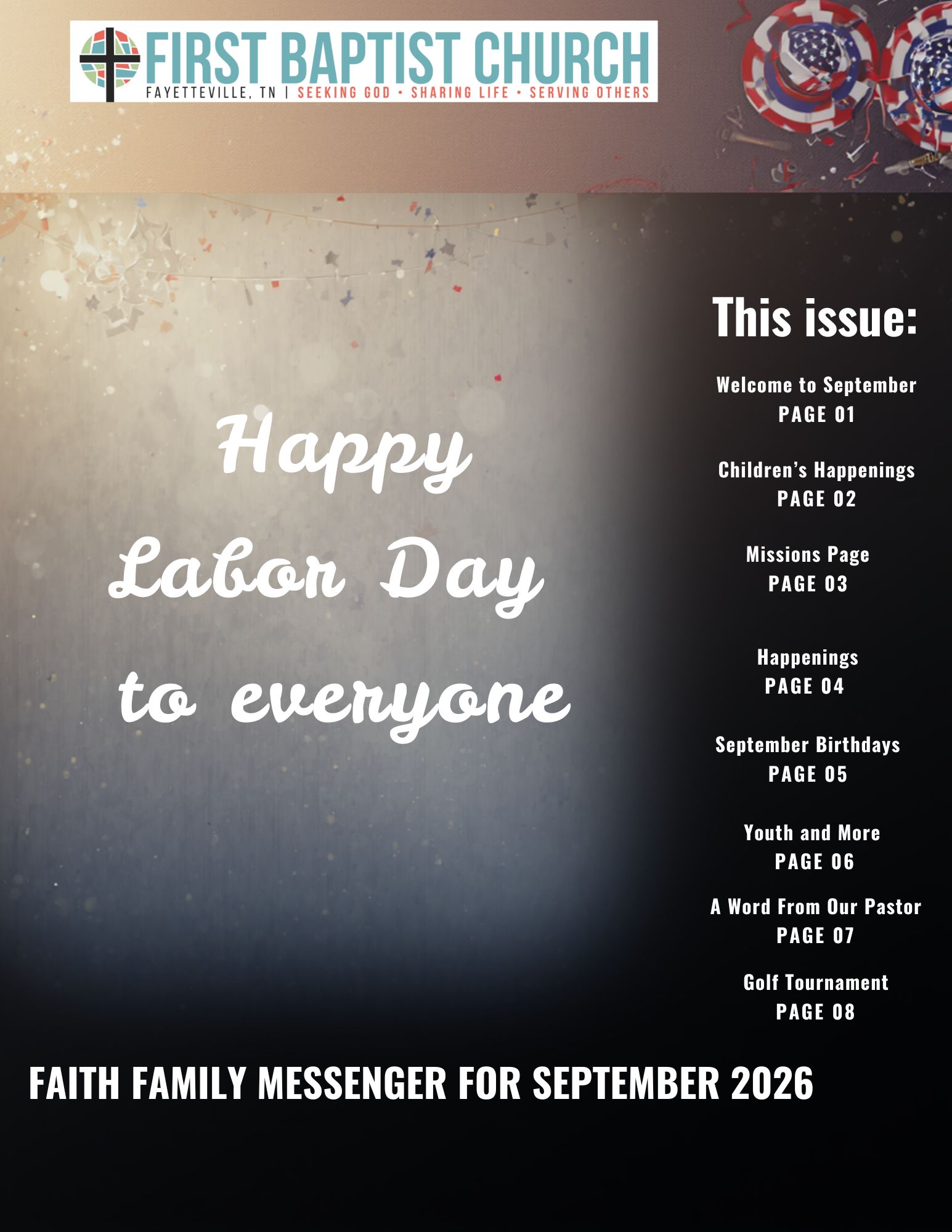 September Newsletter