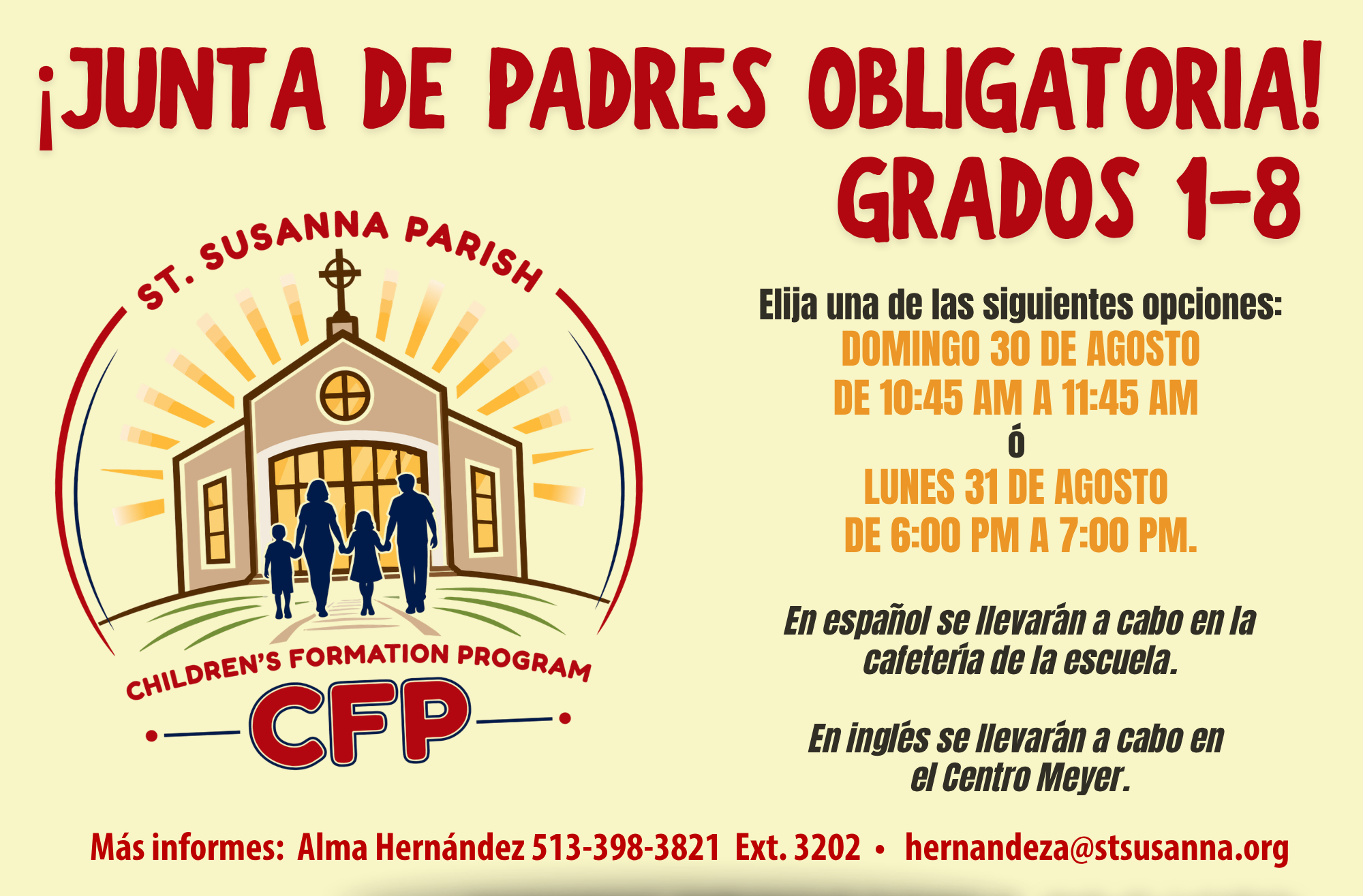 CFP Junta para Padres