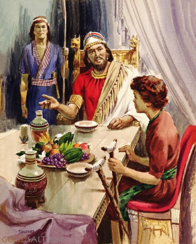 David cares for Mephibosheth