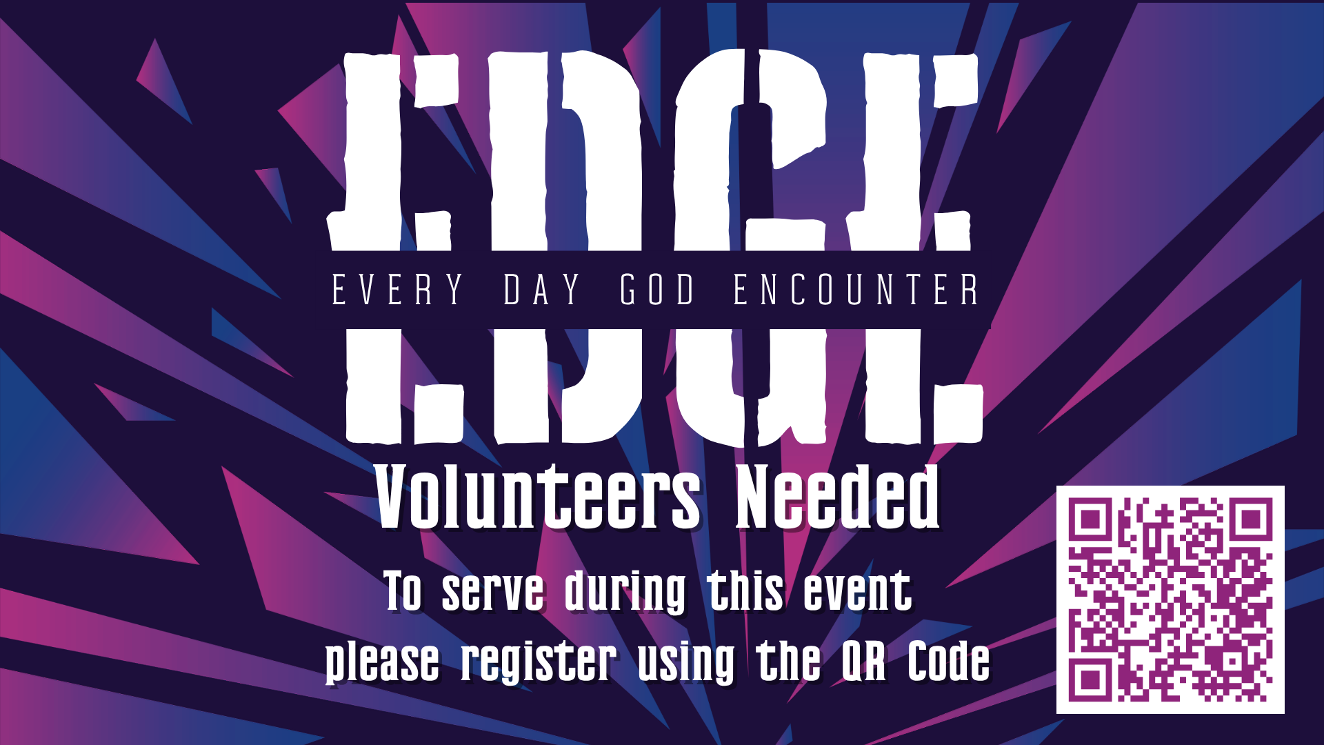 EDGE Adult Volunteers