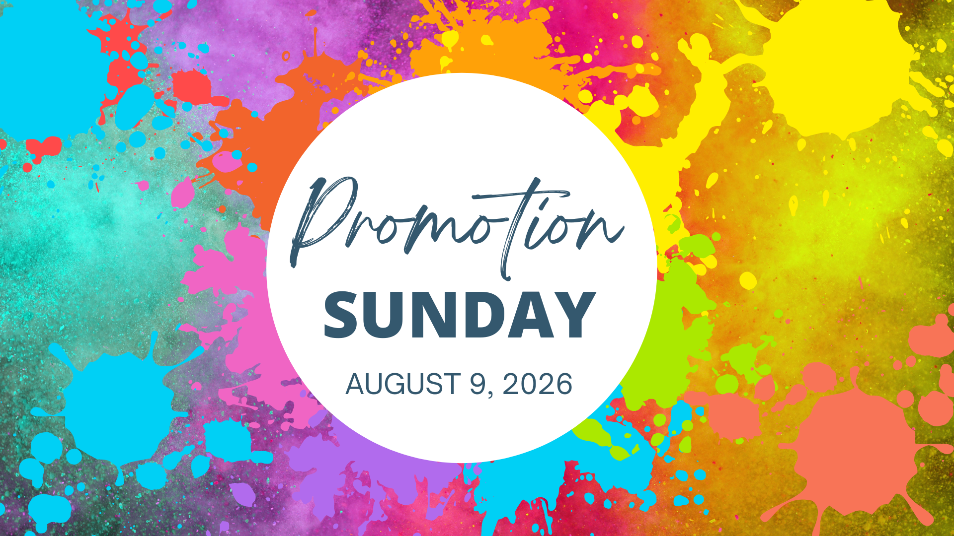 Promotion Sunday
