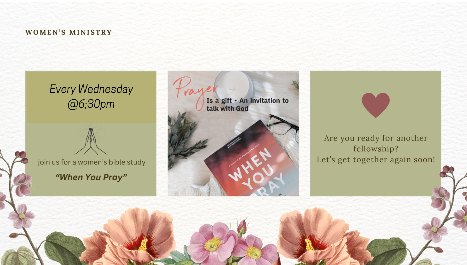 Women's Bible Study