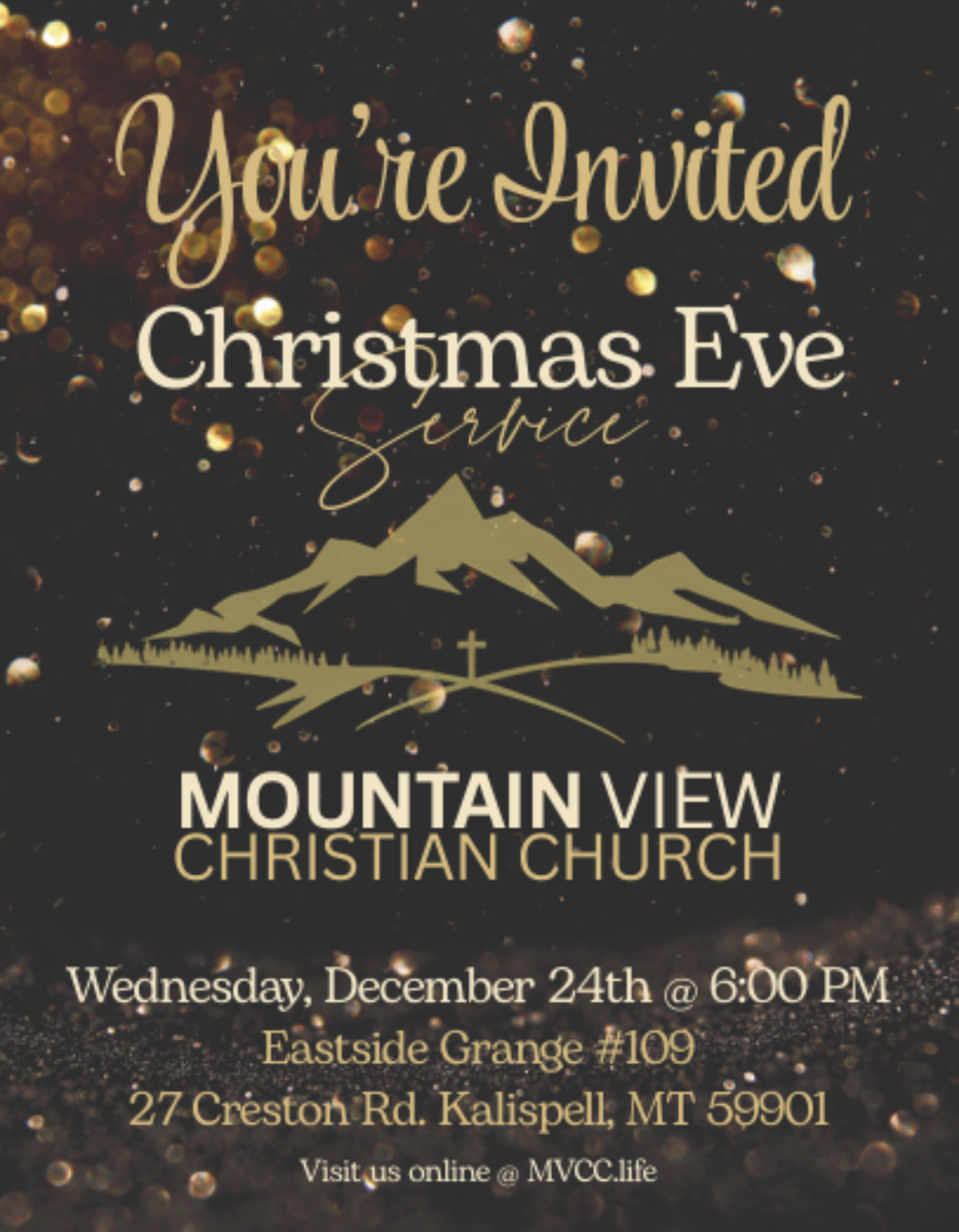 Christmas Eve Candlelight Service - You're Invited!
