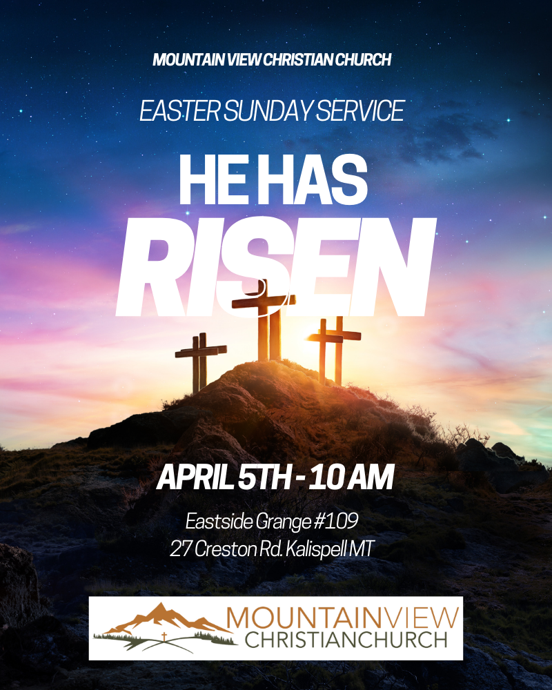 Easter Service - He Has Risen! You're Invited!