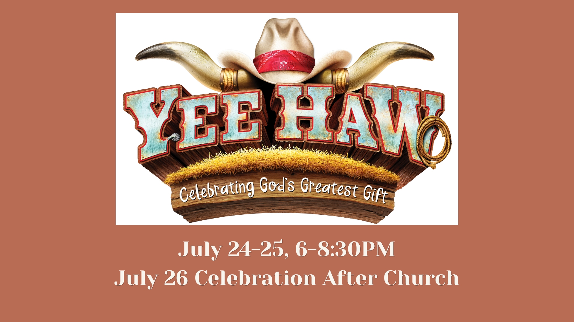 Weekend Vacation Bible School!