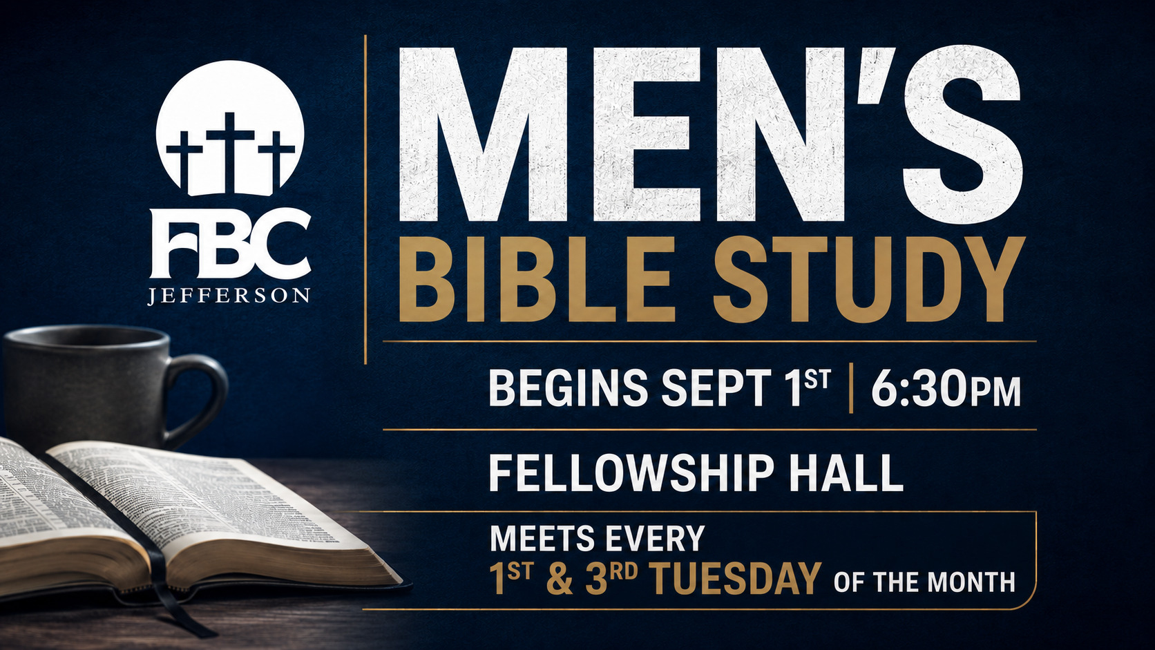 Men's Bible Study