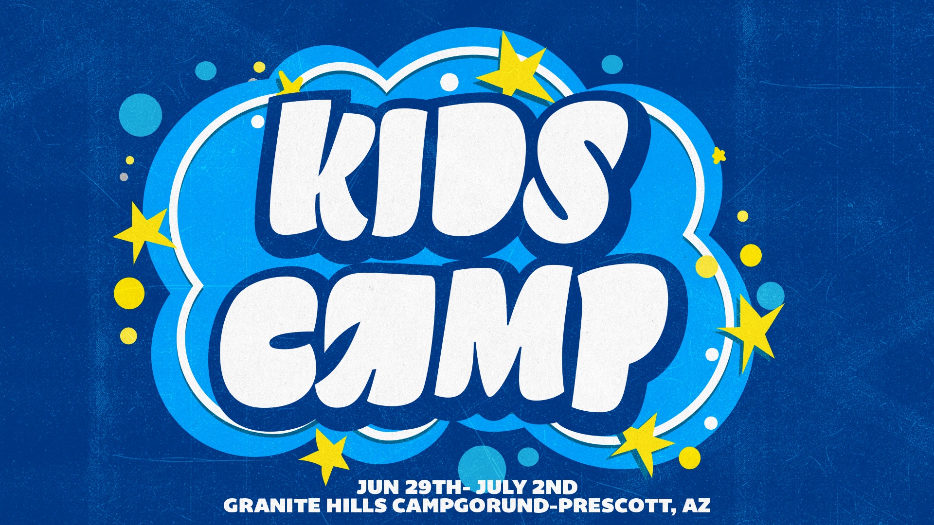 Kids Camp - June 29th - July 2nd