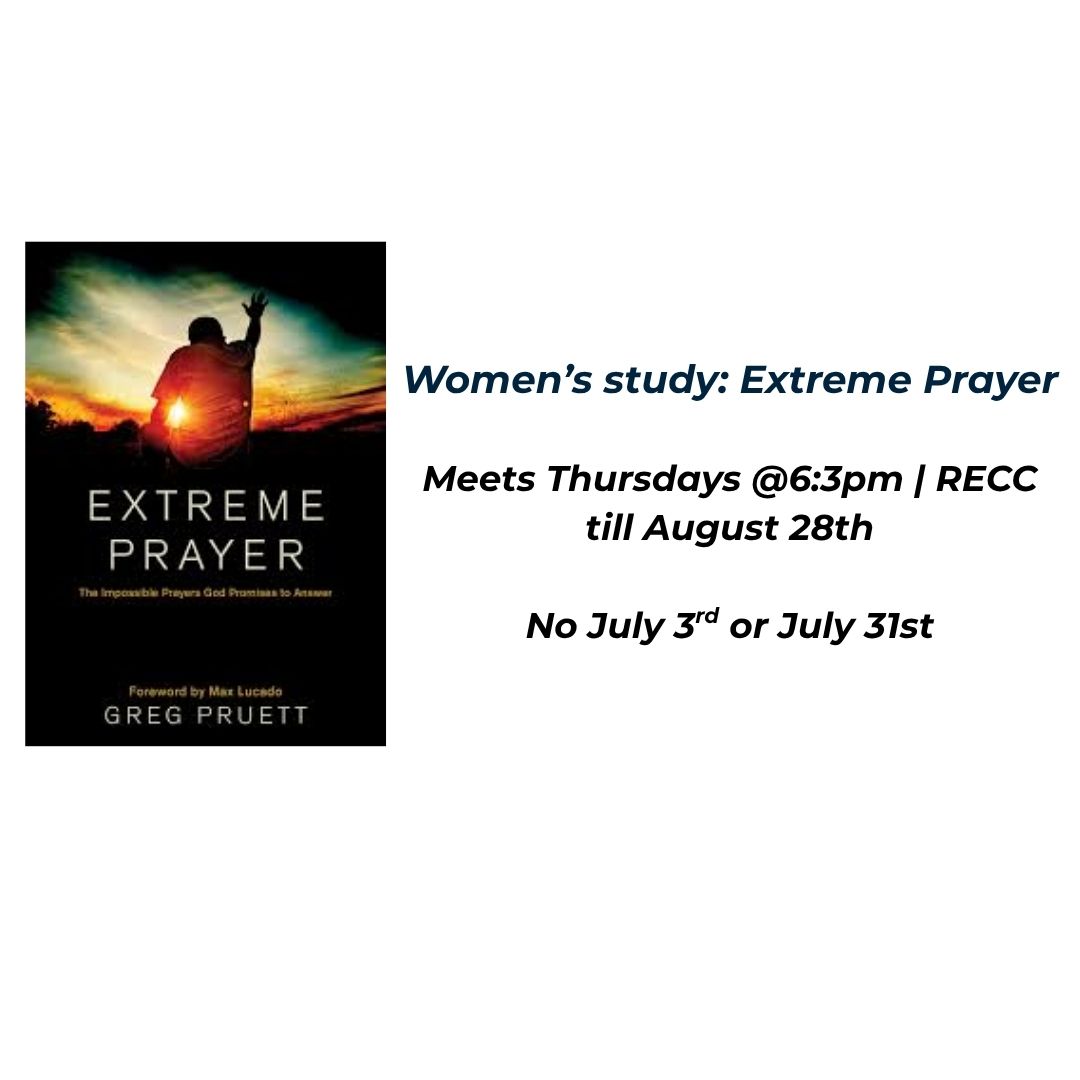 Extreme Prayer- Women's Study