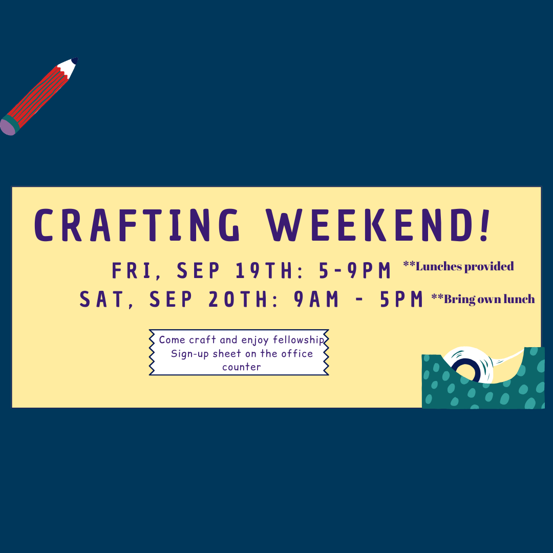 Craft Weekend!